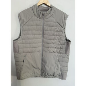 7 Diamonds Base Warmth Atlas Vest Men’s XXXL Clay Gray Puffer Style VST-1001
